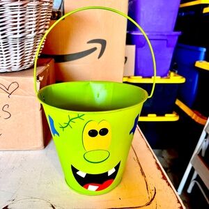 Kids Metal Tin Basket